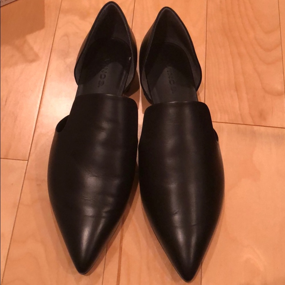 Vince leather flats